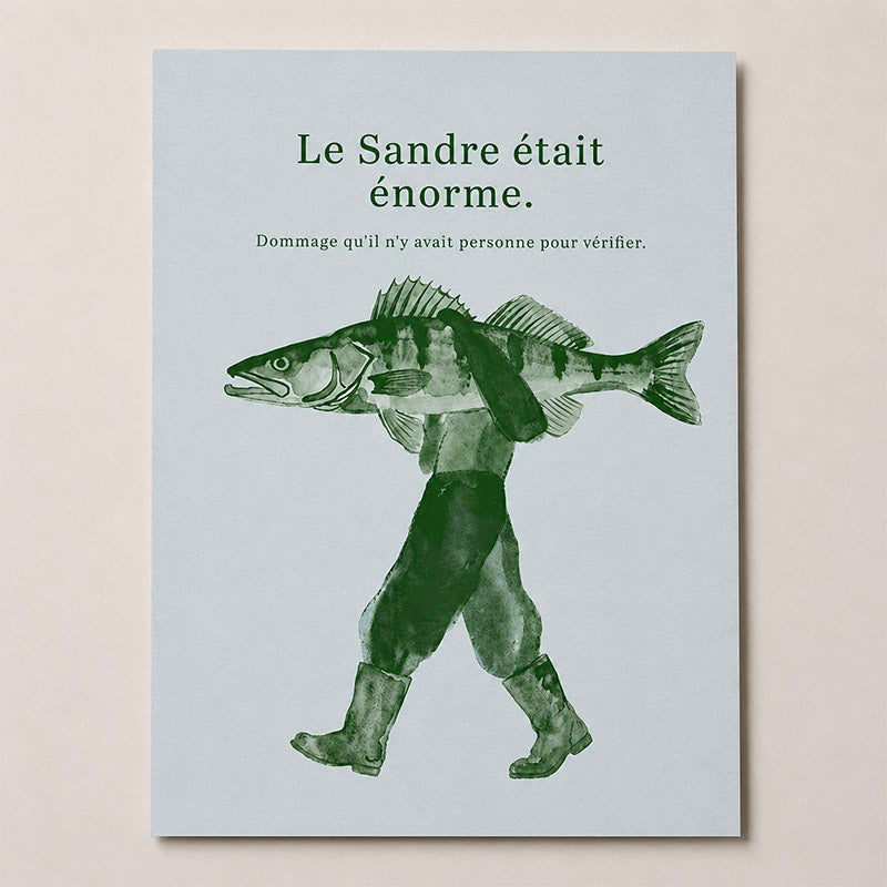 Affiche A3 Collection Eau Douce