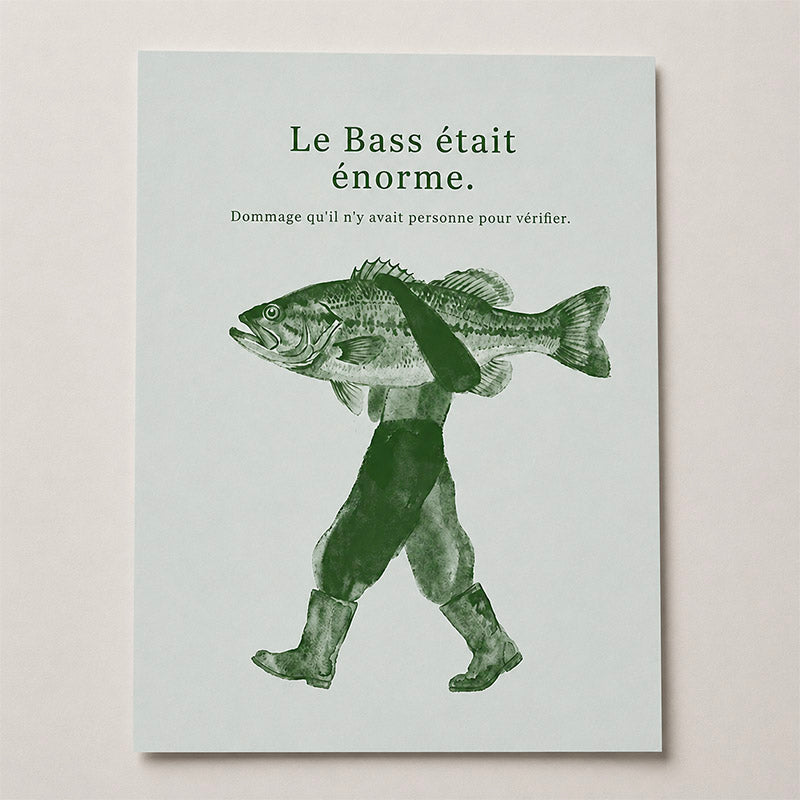 Affiche A3 Collection Eau Douce