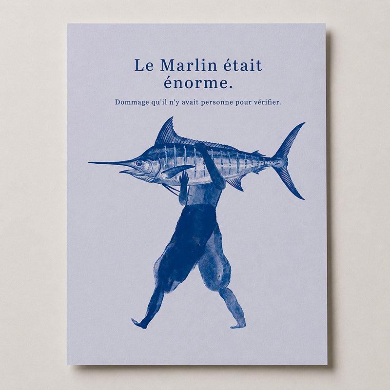 Affiche A3 Collection Mer