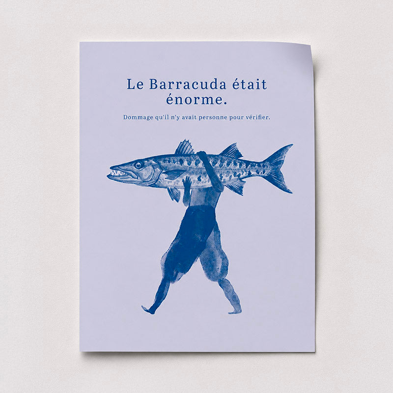 Affiche A3 Collection Mer